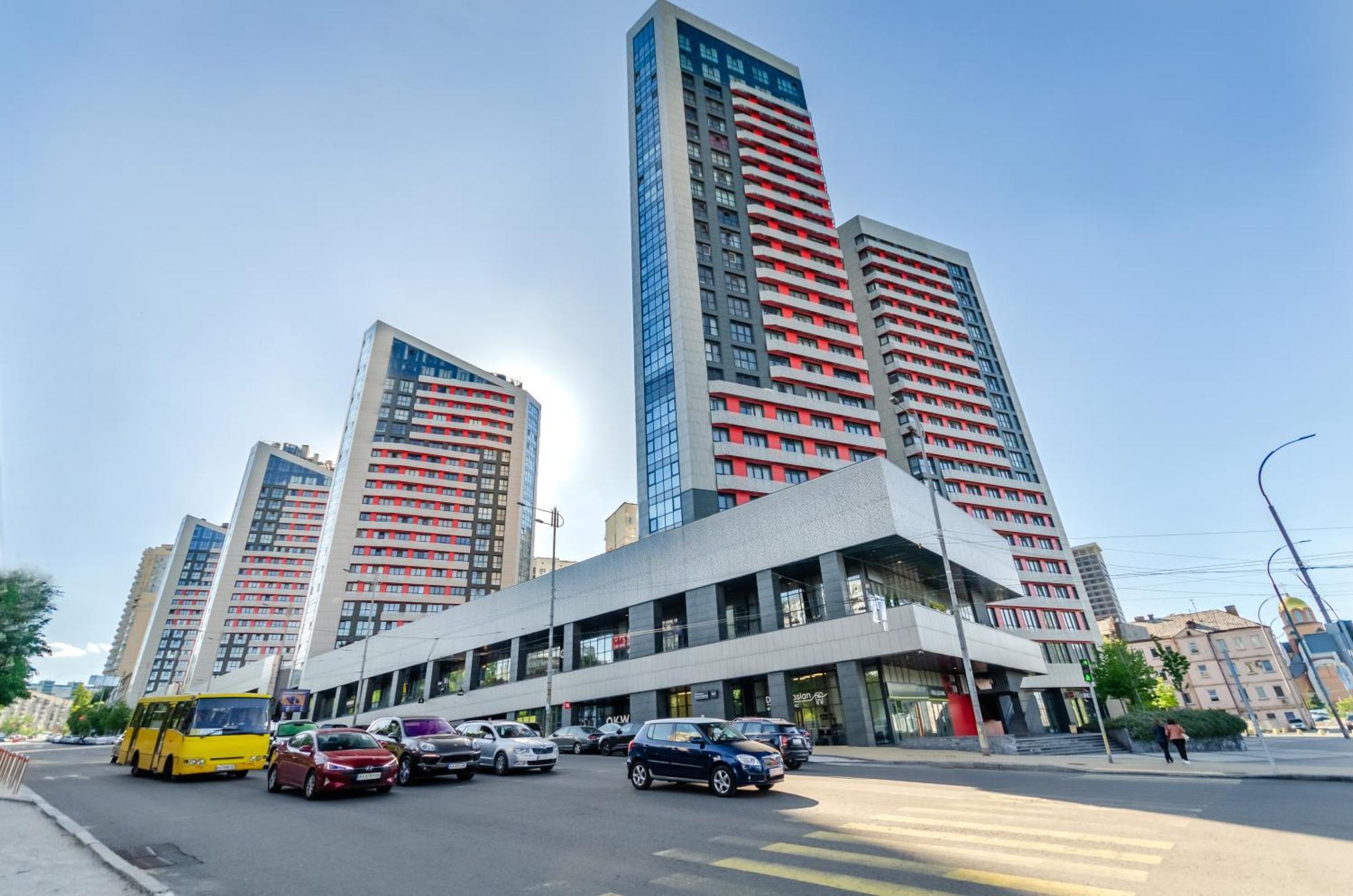 Petrovdom Apartments 7-13 In Rc Manhattan City,Beresteiskyi 11 Kiev Extérieur photo